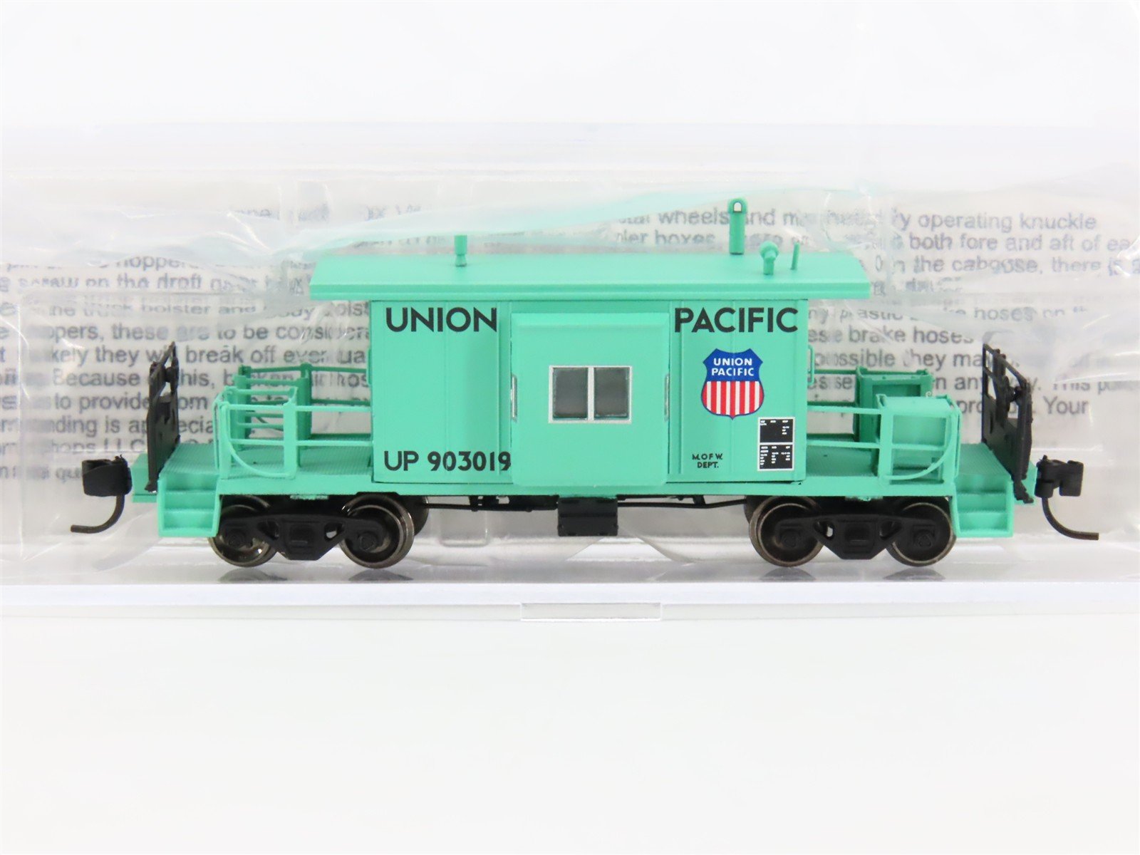 N Scale Bluford Shops NSEBLU15-04 UP Union Pacific MOW Caboose #903019