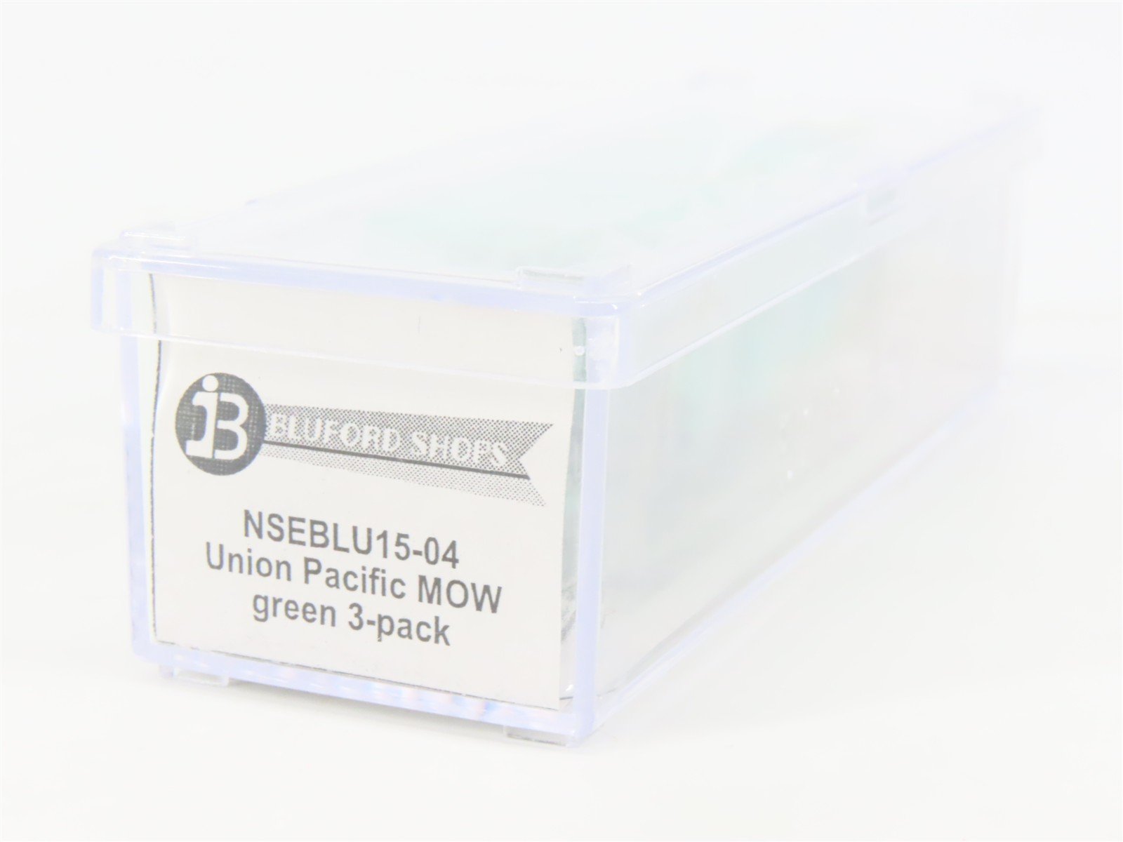 N Bluford Shops NSEBLU15-04 UP Union Pacific MOW 3-Bay Hopper #926069 w/ Load
