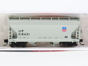 N Scale InterMountain 66539-02 UP Union Pacific 2-Bay Covered Hopper #218421