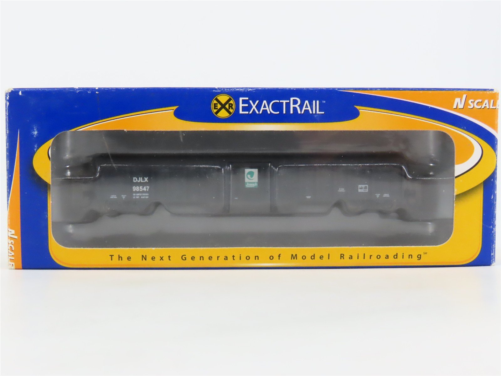 N Scale ExactRail EN-51704-6 DJLX Joseph Leasing Thrall 2743 Gondola #98547