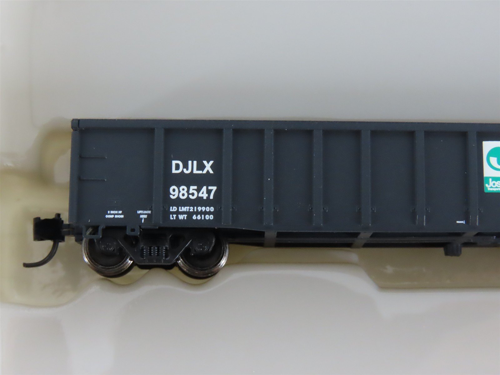 N Scale ExactRail EN-51704-6 DJLX Joseph Leasing Thrall 2743 Gondola #98547