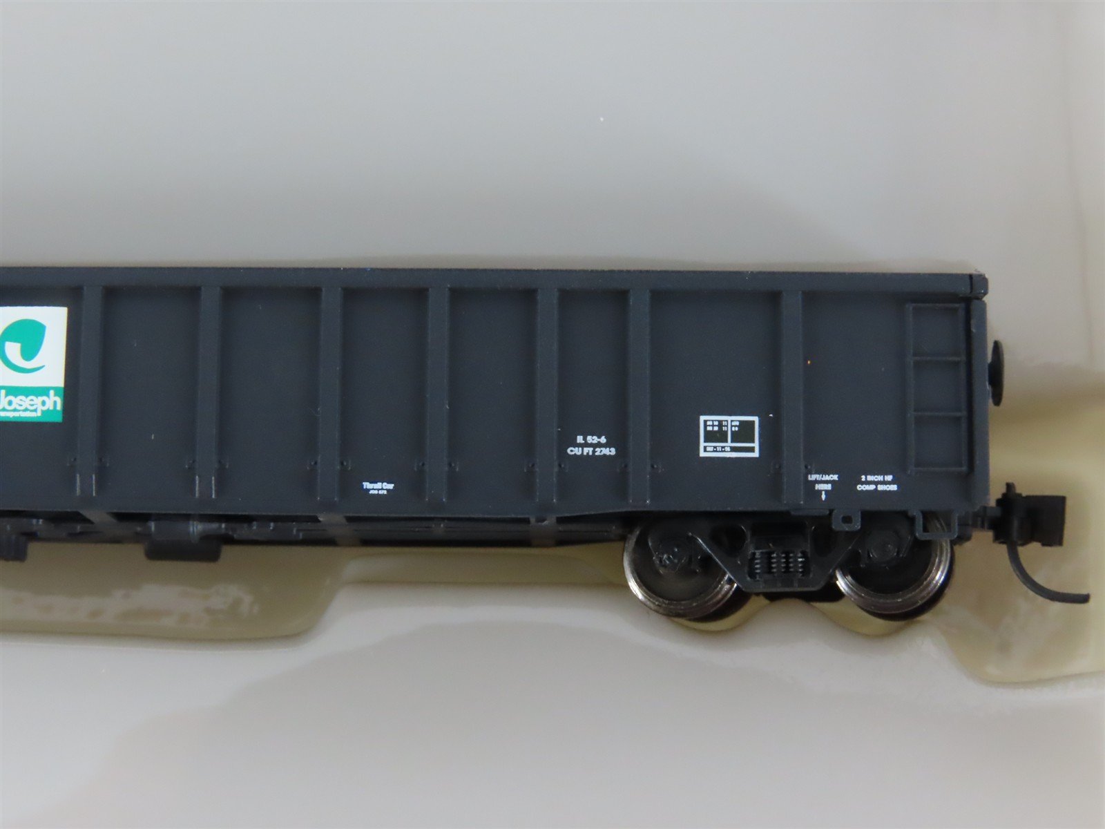 N Scale ExactRail EN-51704-6 DJLX Joseph Leasing Thrall 2743 Gondola #98547
