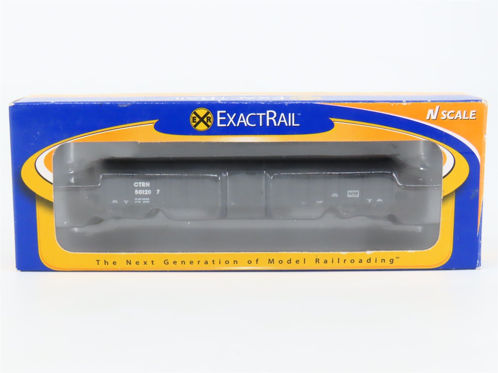 N Scale ExactRail EN-51702-3 CTRN Union Pacific Thrall 2743 Gondola #501207