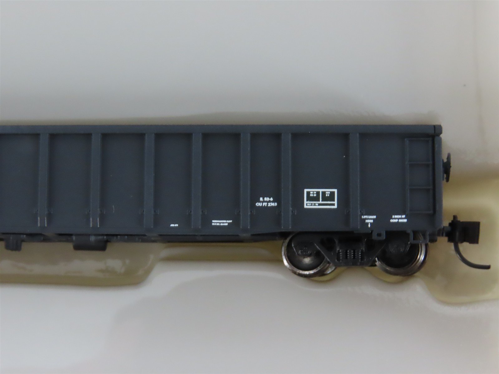 N Scale ExactRail EN-51702-3 CTRN Union Pacific Thrall 2743 Gondola #501207