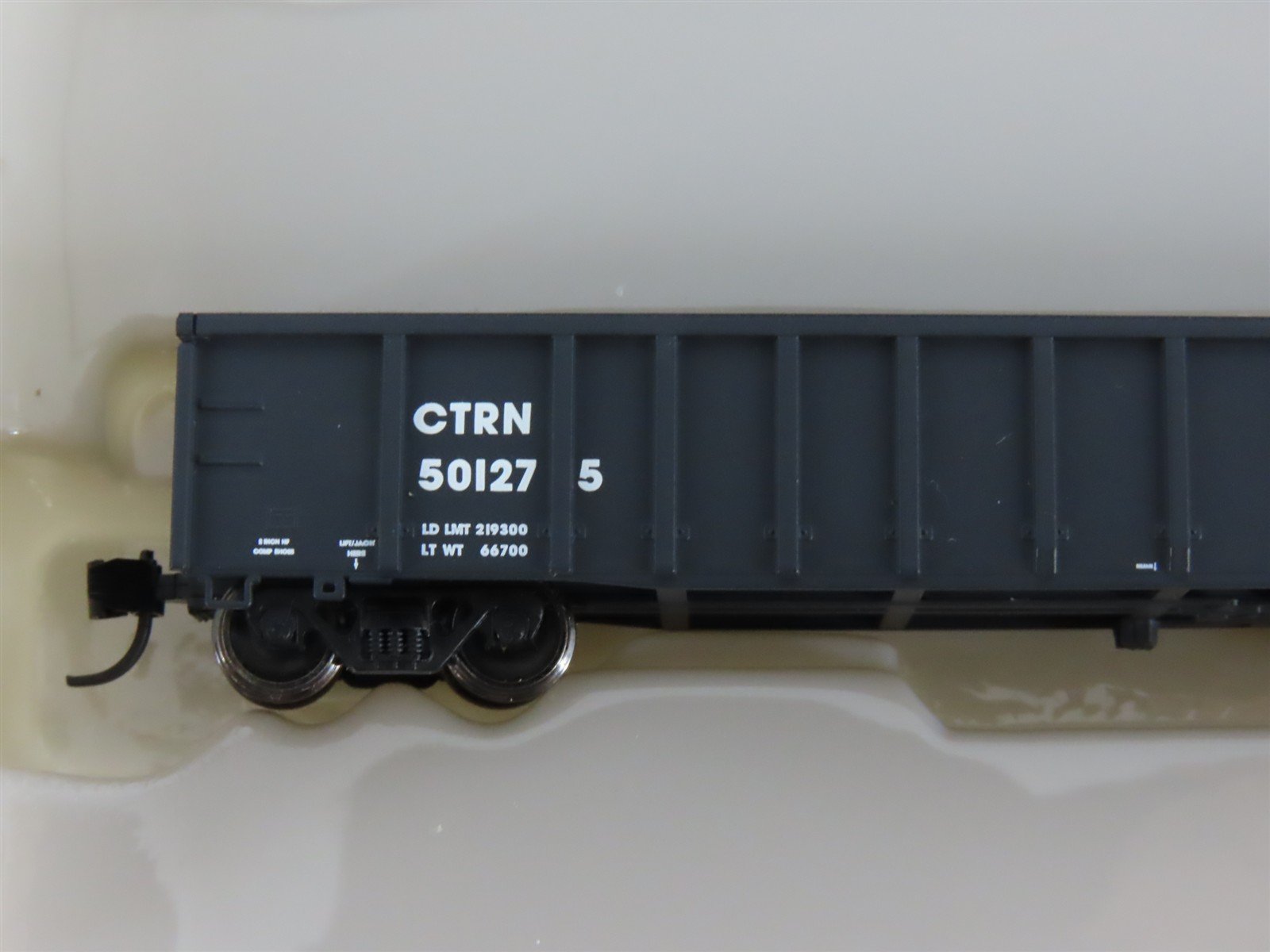 N Scale ExactRail EN-51702-5 CTRN Union Pacific Thrall 2743 Gondola #501275