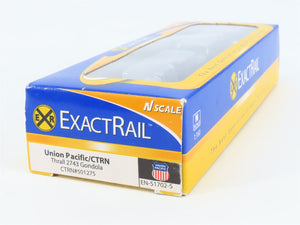N Scale ExactRail EN-51702-5 CTRN Union Pacific Thrall 2743 Gondola #501275