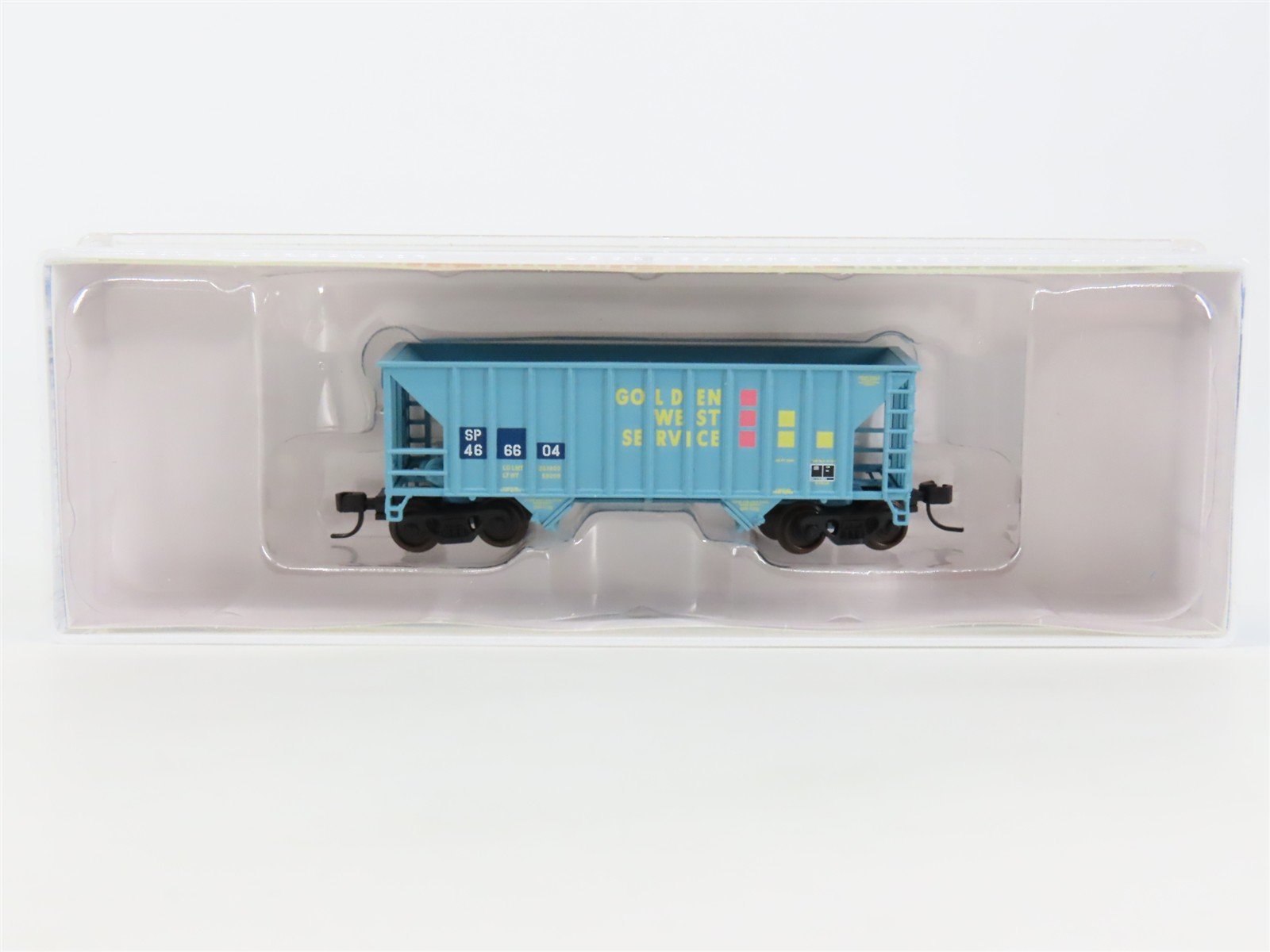 N Scale Walthers 932-50127 SP (Patch) Golden West 2-Bay Open Hopper #466604