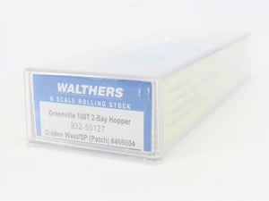 N Scale Walthers 932-50127 SP (Patch) Golden West 2-Bay Open Hopper #466604