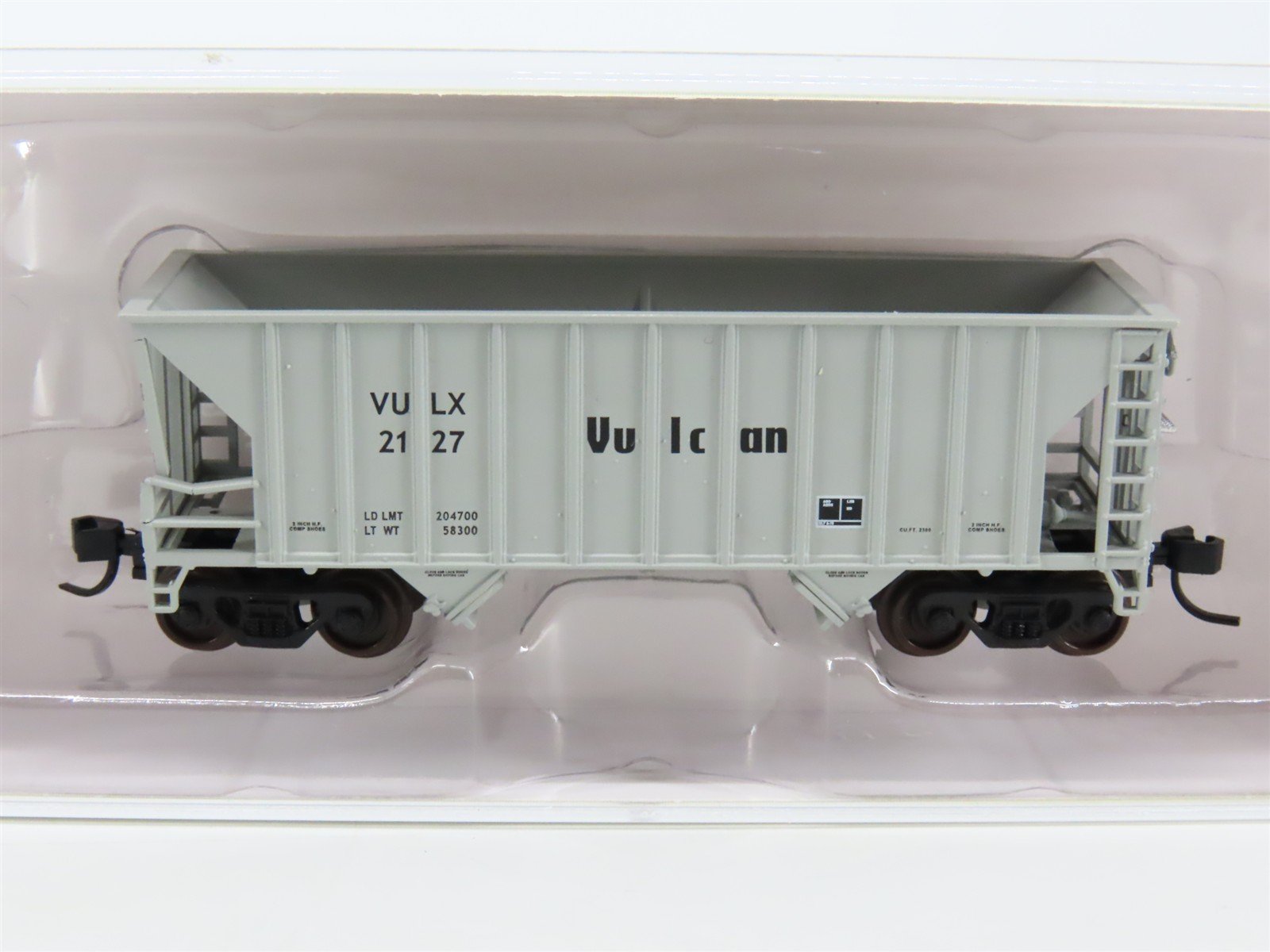 N Scale Walthers 932-50141 VULX Vulcan Greenville 100T 2-Bay Open Hopper #2127