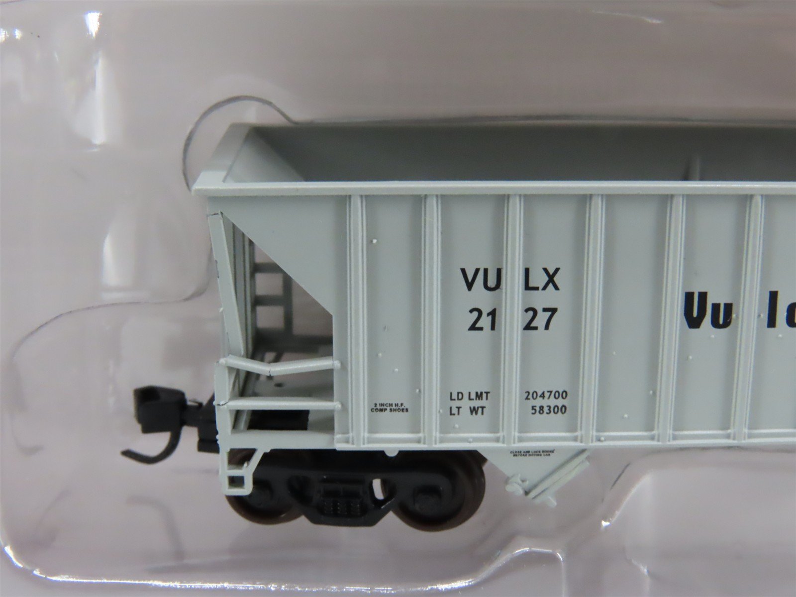 N Scale Walthers 932-50141 VULX Vulcan Greenville 100T 2-Bay Open Hopper #2127