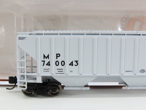 N Fox Valley Models FVM 85210-3 MP (UP) Missouri Pacific 3-Bay Hopper #740043