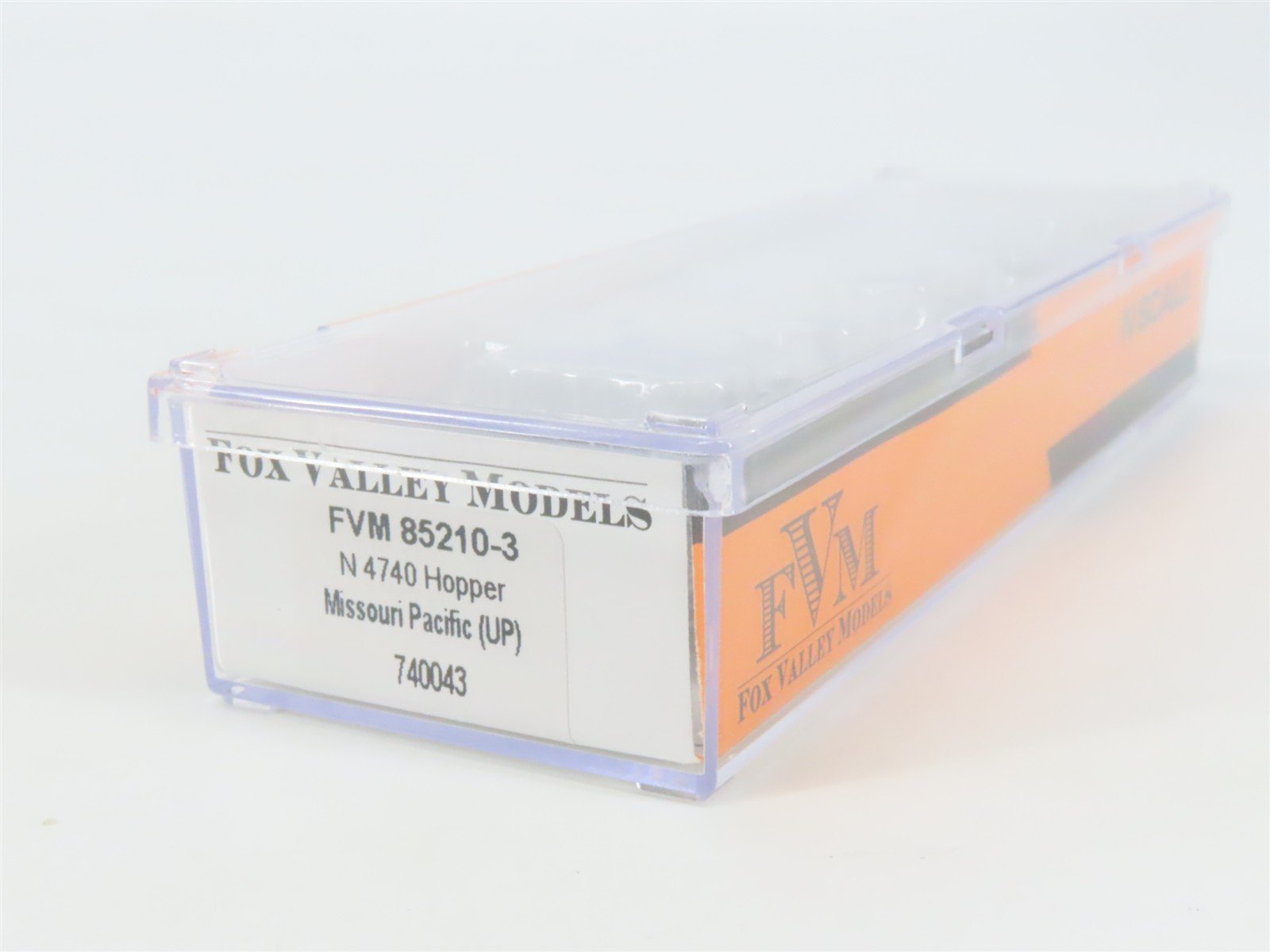N Fox Valley Models FVM 85210-3 MP (UP) Missouri Pacific 3-Bay Hopper #740043