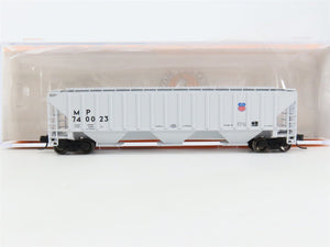 N Fox Valley Models FVM 85210-1 MP (UP) Missouri Pacific 3-Bay Hopper #740023