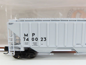 N Fox Valley Models FVM 85210-1 MP (UP) Missouri Pacific 3-Bay Hopper #740023