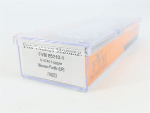 N Fox Valley Models FVM 85210-1 MP (UP) Missouri Pacific 3-Bay Hopper #740023