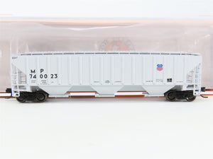 N Fox Valley Models FVM 85210-1 MP (UP) Missouri Pacific 3-Bay Hopper #740023