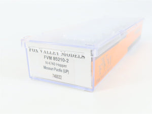 N Fox Valley Models FVM 85210-2 MP (UP) Missouri Pacific 3-Bay Hopper #740032