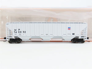 N Fox Valley Models FVM 85210-2 MP (UP) Missouri Pacific 3-Bay Hopper #740032