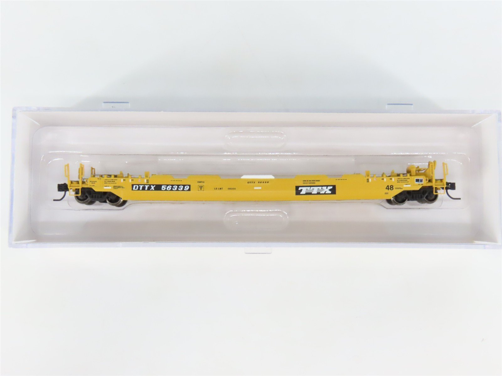N Scale Athearn ATH12371 DTTX TTX 48' Husky Stack Well Car #56339