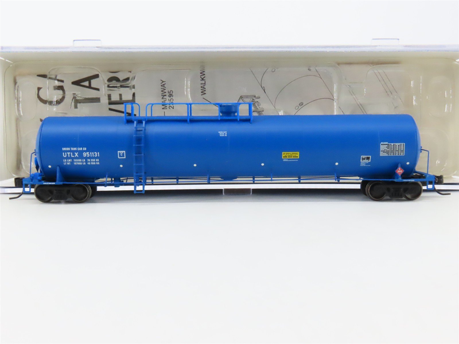 N Scale Athearn ATH23547 UTLX UTC 33K LPG Tank Car 