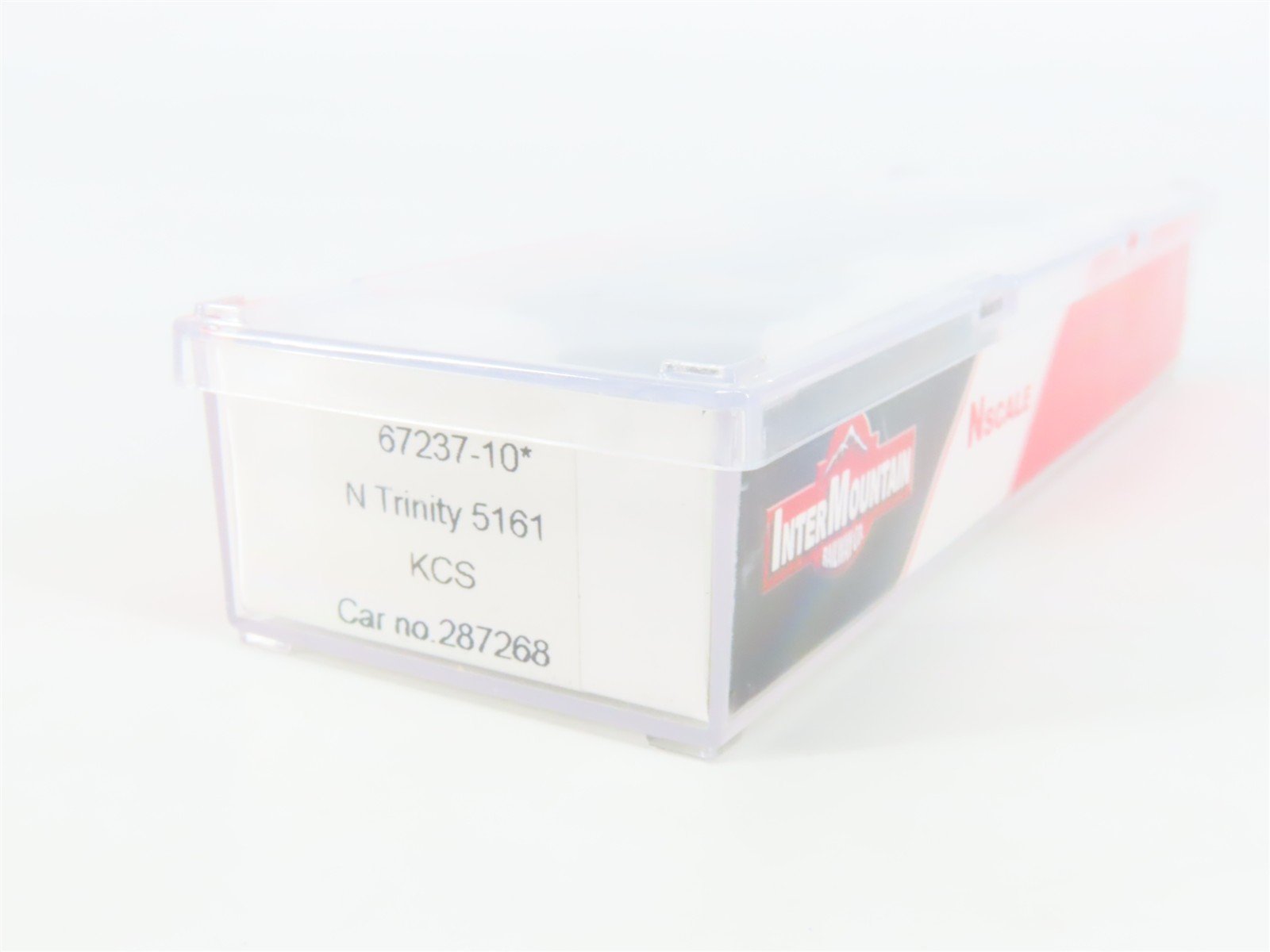 N InterMountain 67237-10 KCS Kansas City Southern 3-Bay Covered Hopper #287268