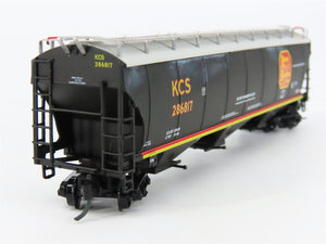N InterMountain 67237-03 KCS Kansas City Southern 3-Bay Covered Hopper #286817