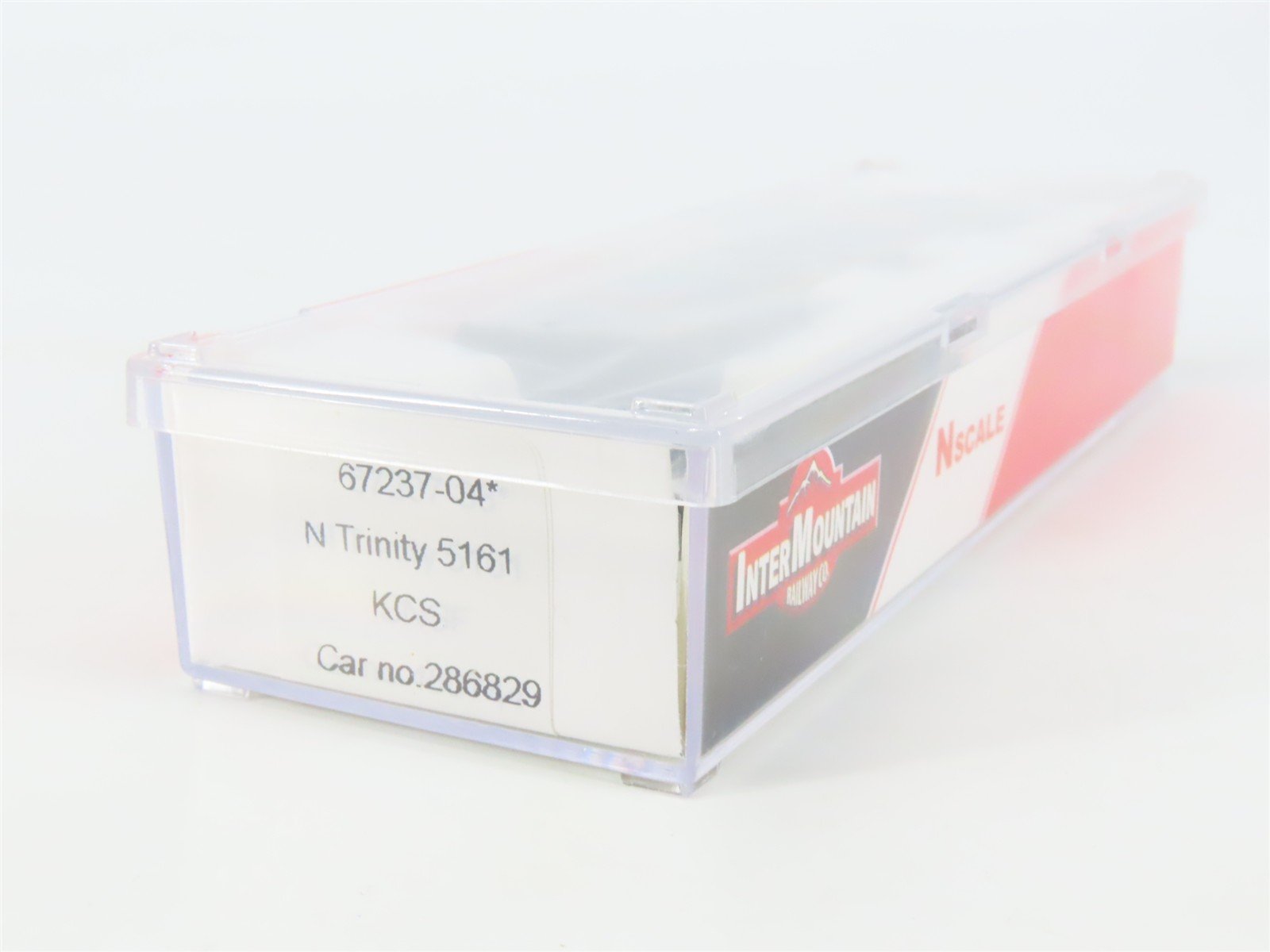 N InterMountain 67237-04 KCS Kansas City Southern 3-Bay Covered Hopper #286829