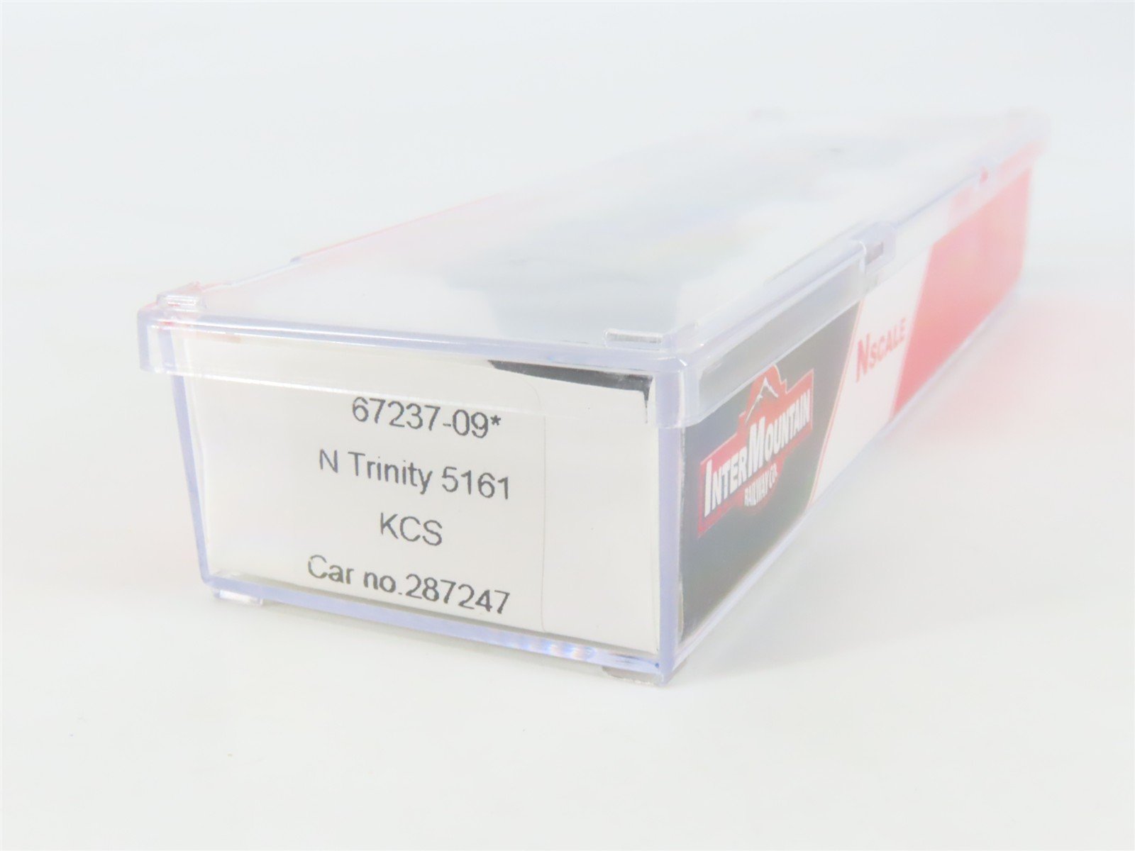 N InterMountain 67237-09 KCS Kansas City Southern 3-Bay Covered Hopper #287247