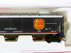 N InterMountain 67237-06 KCS Kansas City Southern 3-Bay Covered Hopper #287045