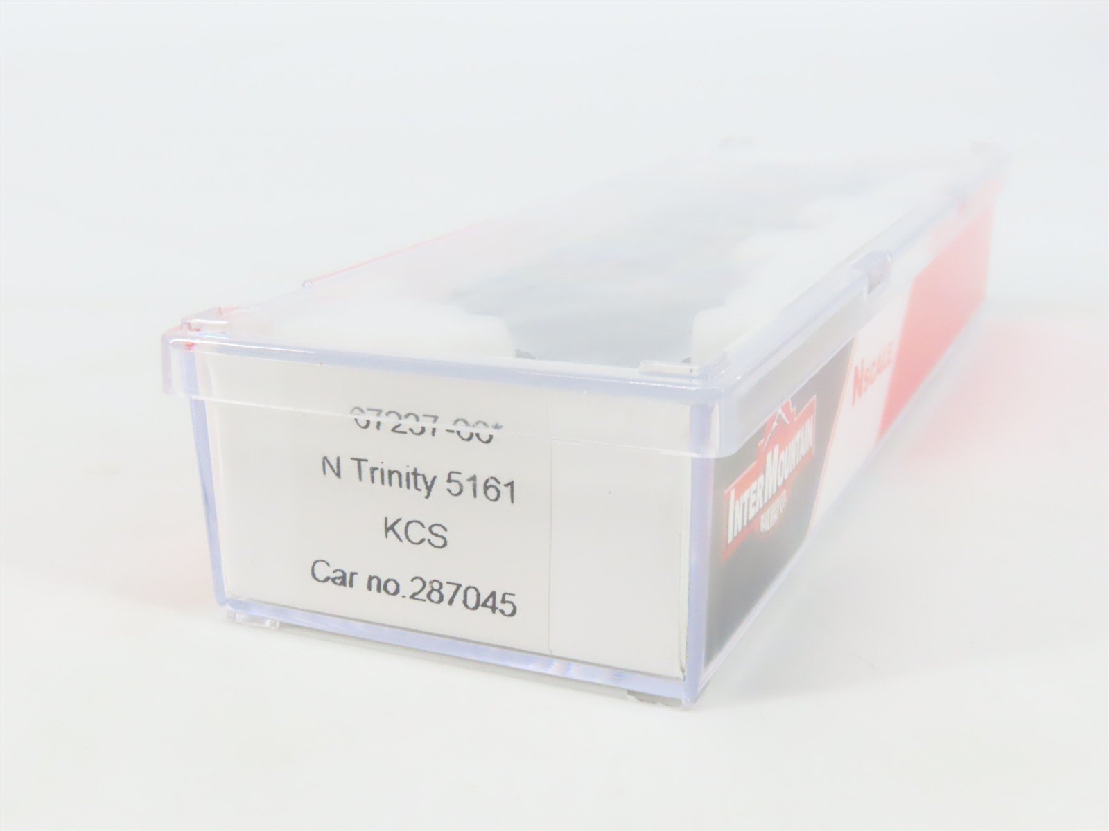 N InterMountain 67237-06 KCS Kansas City Southern 3-Bay Covered Hopper #287045