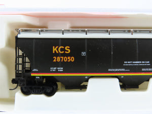 N InterMountain 67237-07 KCS Kansas City Southern 3-Bay Covered Hopper #287050