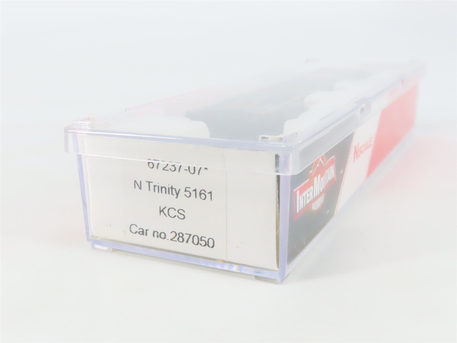 N InterMountain 67237-07 KCS Kansas City Southern 3-Bay Covered Hopper #287050