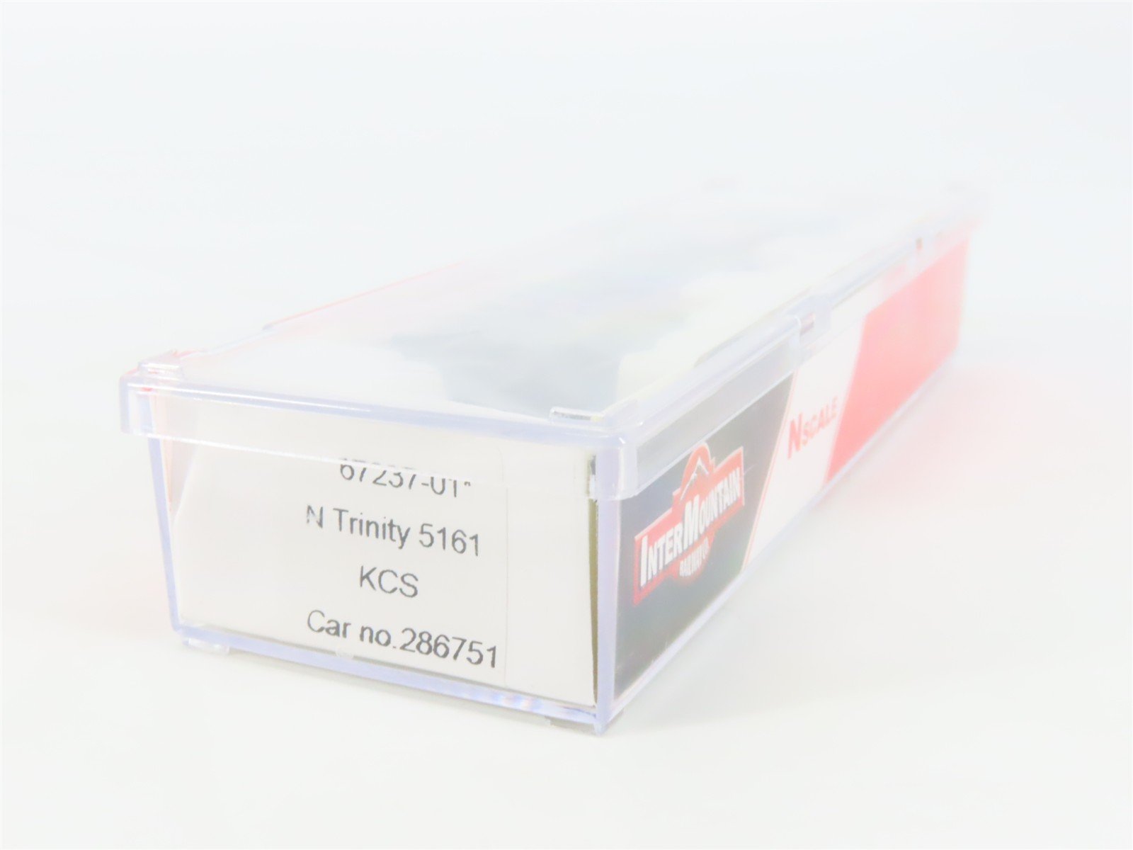 N InterMountain 67237-01 KCS Kansas City Southern 3-Bay Covered Hopper #286751