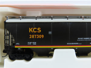 N InterMountain 67237-11 KCS Kansas City Southern 3-Bay Covered Hopper #287309