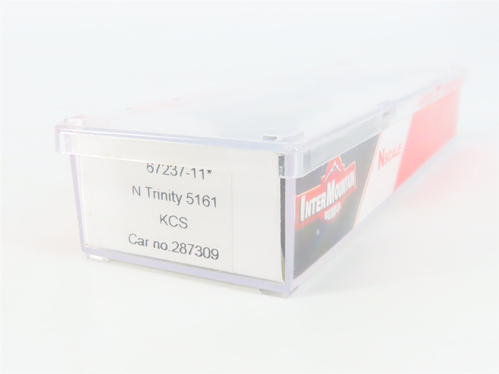 N InterMountain 67237-11 KCS Kansas City Southern 3-Bay Covered Hopper #287309