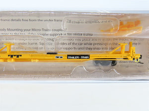 N Scale Trainworx 28545-03 TTX Trailer Train 85' Flat Car #473480