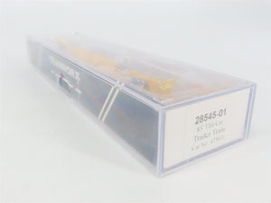 N Scale Trainworx 28545-01 TTX Trailer Train 85' Flat Car #473021