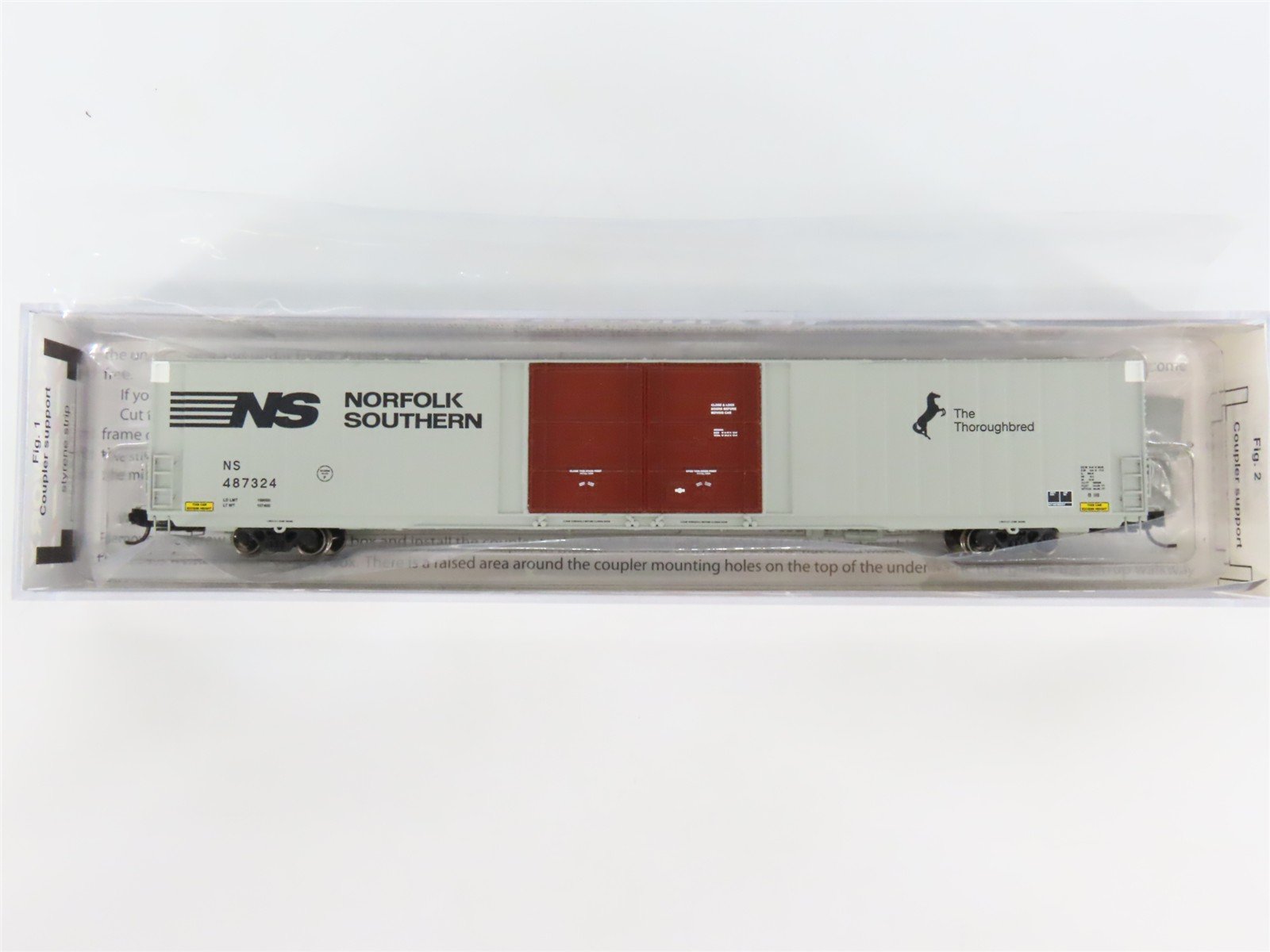 N Scale Trainworx 2913-07 NS "The Thoroughbred" 86' Auto Parts Box Car #487324