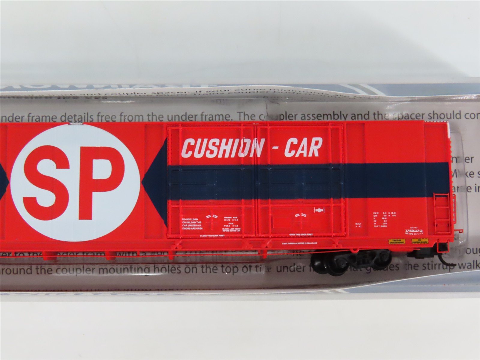 N Trainworx 2829-01 SP Southern Pacific 86' Hy-Cube Auto Parts Box Car #615270