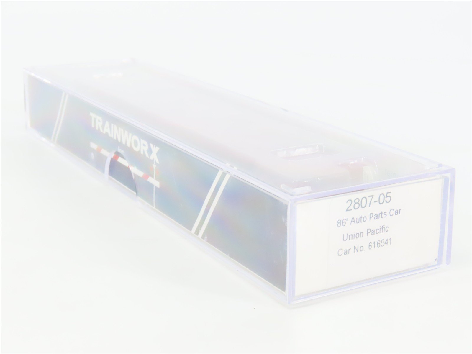N Scale Trainworx 2807-05 SP UP Union Pacific 86' Auto Parts Box Car #616541