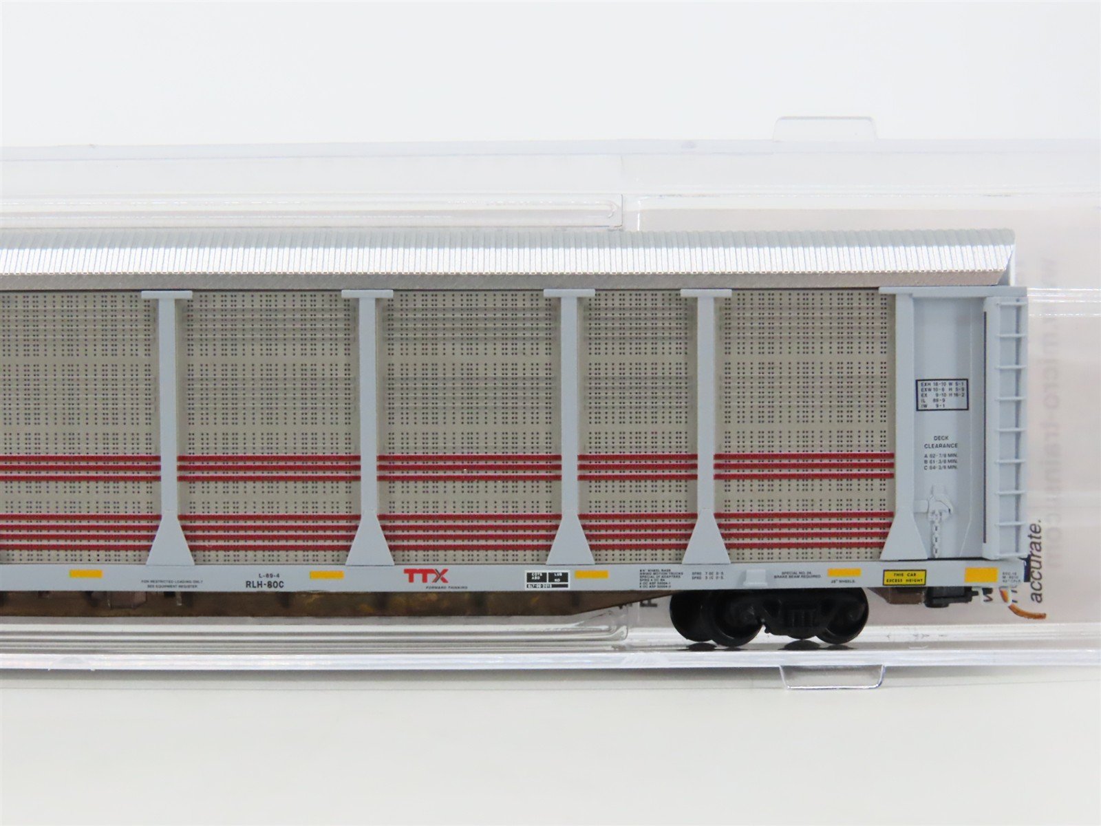 N Micro-Trains MTL 11100290 ETTX Ferromex 89' Tri-Level Closed Auto Rack #705838