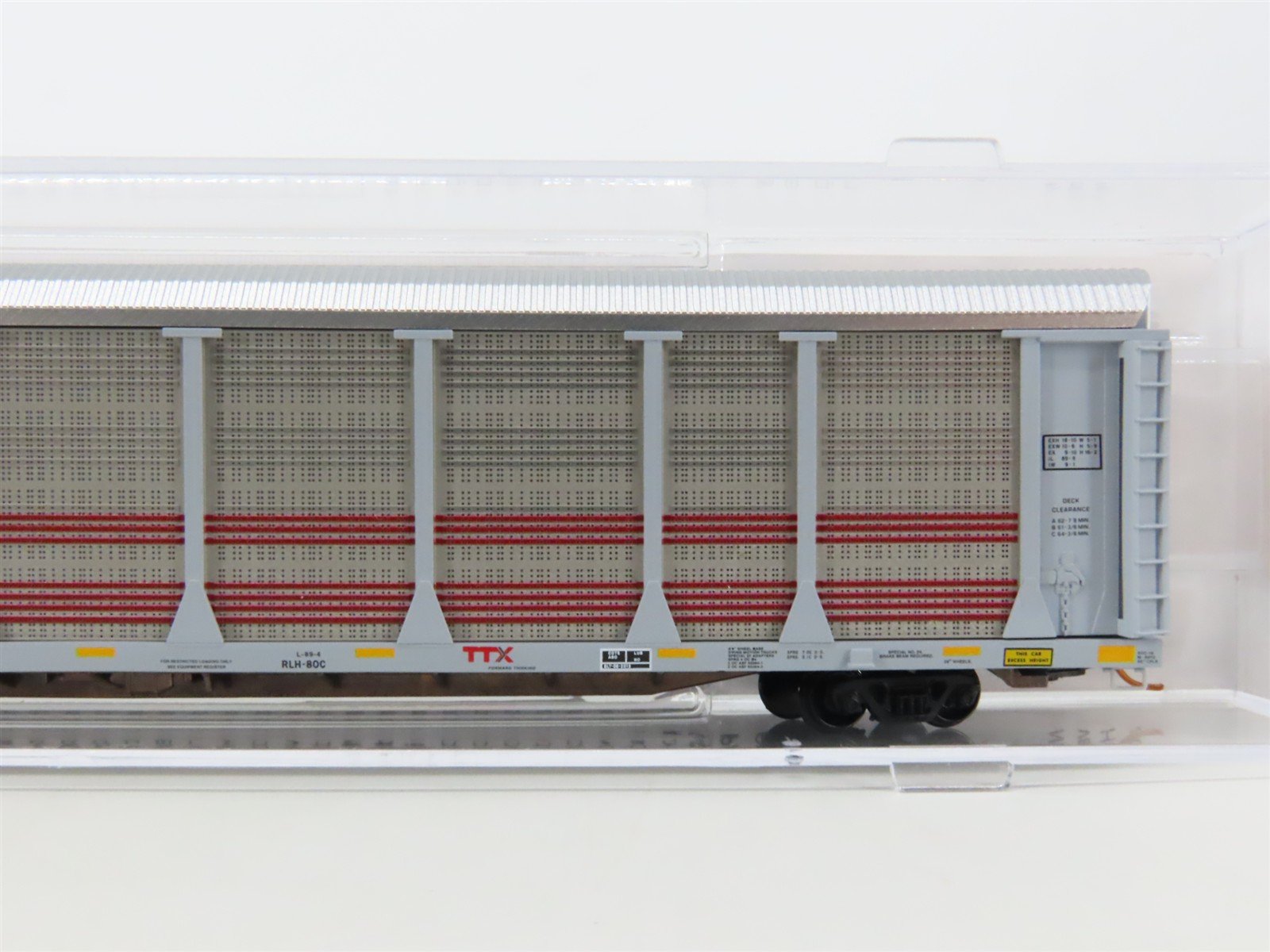 N Scale Micro-Trains MTL 11100290 ETTX Ferromex 89' Tri-Level Auto Rack #705838