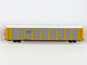 N Scale Micro-Trains MTL 11100270 TTGX CSX 89' Tri-Level Closed Auto Rack 975219