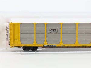 N Scale Micro-Trains MTL 11100270 TTGX CSX 89' Tri-Level Closed Auto Rack 975219