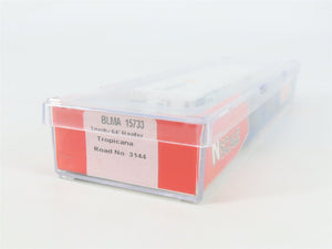 N Scale BLMA Models 15733 TPIX Tropicana Trinity 64' Modern Reefer #3144