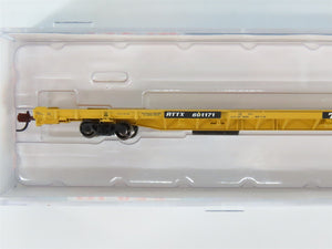 N Scale BLMA Models 13002 RTTX TTX ACF F89-J 89' Flat Car #601171
