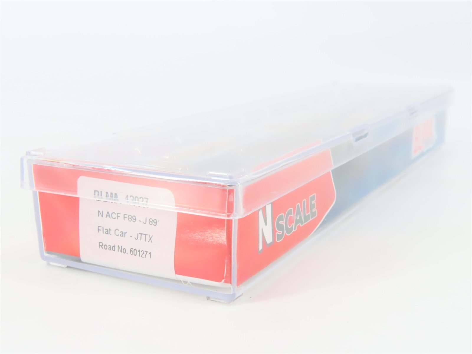 N Scale BLMA Models 13037 JTTX TTX ACF F89-J 89' Flat Car #601271