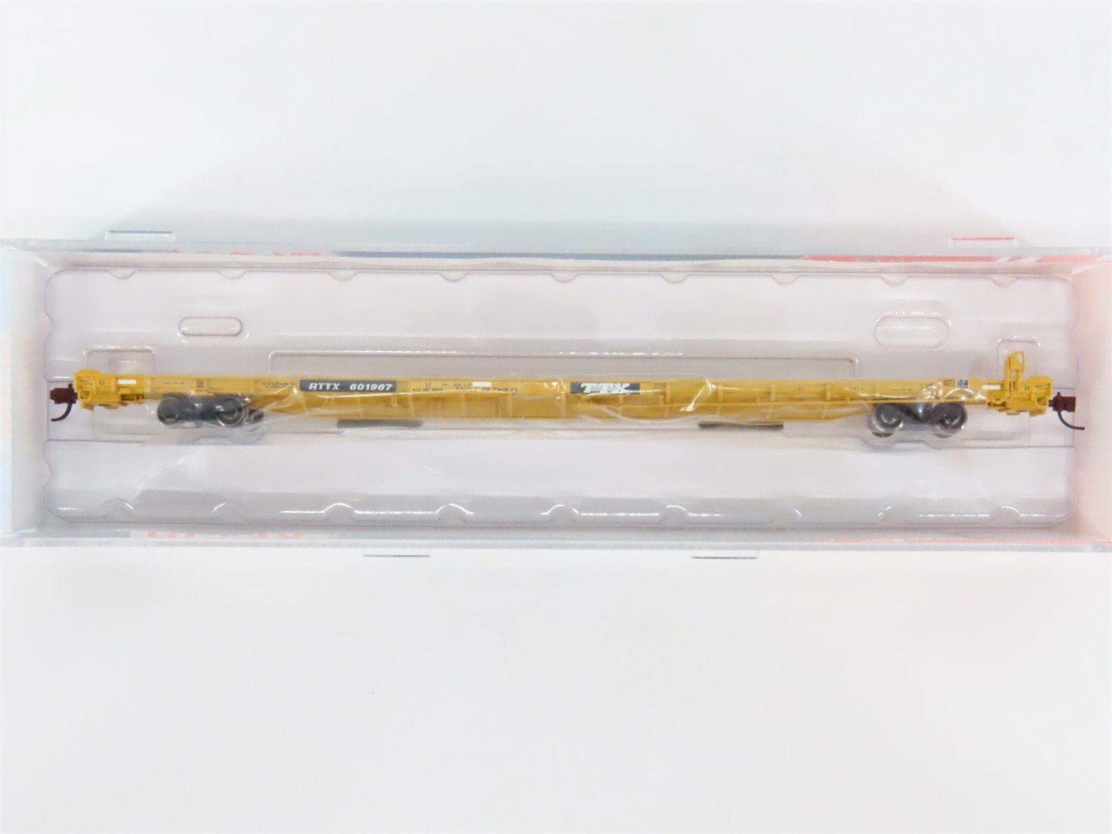 N Scale BLMA Models 13005 RTTX TTX ACF F89-J 89' Flat Car #601967