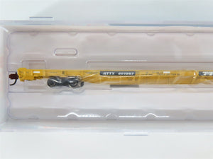 N Scale BLMA Models 13005 RTTX TTX ACF F89-J 89' Flat Car #601967