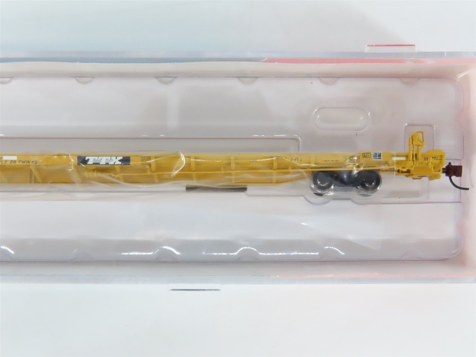 N Scale BLMA Models 13005 RTTX TTX ACF F89-J 89' Flat Car #601967